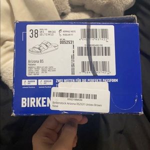 Unisex Birkenstock’s brand new, still has tags!